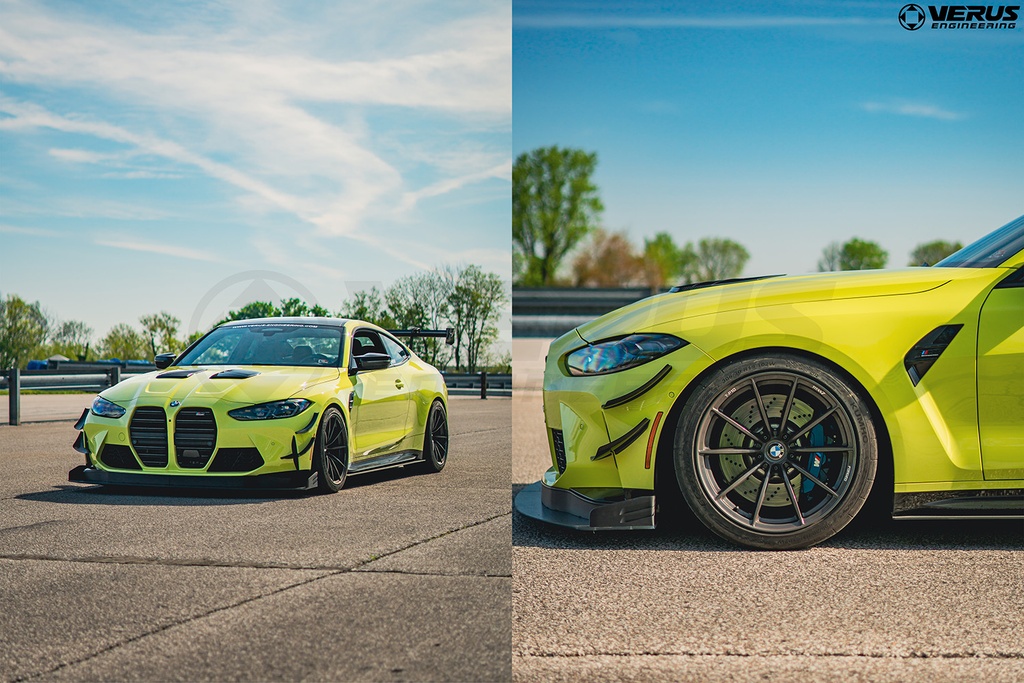 Carbon Hood Louver Kit - G80/G82 BMW M3/M4 | Verus Engineering